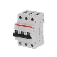 Automatsäkring / dvärgbrytare 3 pol, S203M - C10A , 10kA, ABB