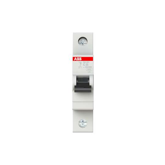 Automatsäkring / dvärgbrytare 1 pol, 6kA, C25A, ABB