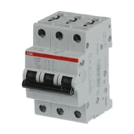 Automatsäkring / dvärgbrytare 3 pol, S203M - C20A , 10kA, ABB