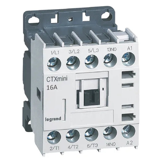 Kontaktor 3-polig + 1 NO AC3 16A spole 230V, Legrand