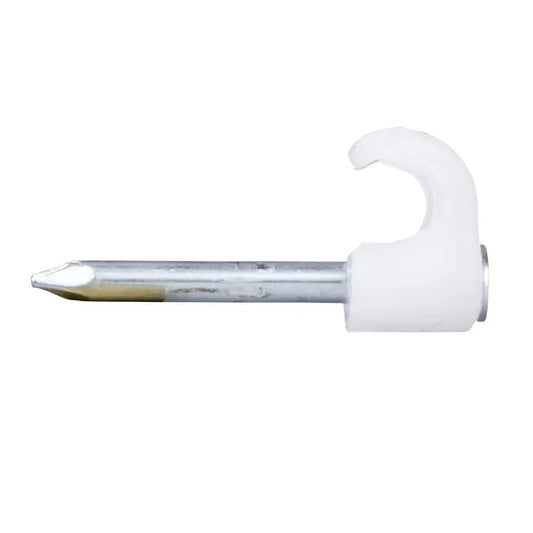 Spikclips, Thorsman, TC 10-14, vit, härdad spik, Ø2x30 mm, elförzinkad, 100 st/fp, Schneider