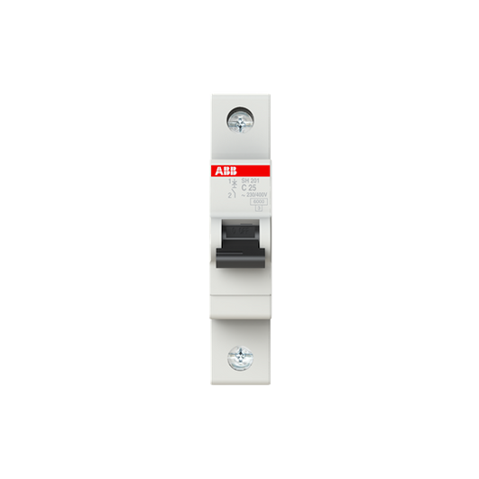 Automatsäkring / dvärgbrytare 1 pol, 6kA, C25A, ABB